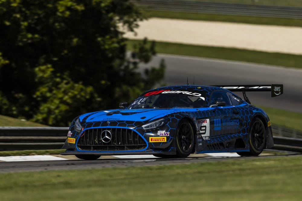 Mercedes-AMG leads Porsche and Ferrari in the 2026 GT World Challenge global manufacturers’ standings after the penultimate America round.