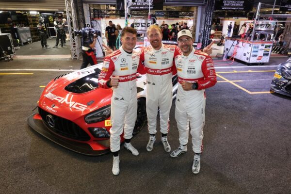Mercedes-AMG Team GetSpeed topped 2026 24H Spa qualifying, beating AF Corse by 0.019s as 32 cars advanced to Super Pole