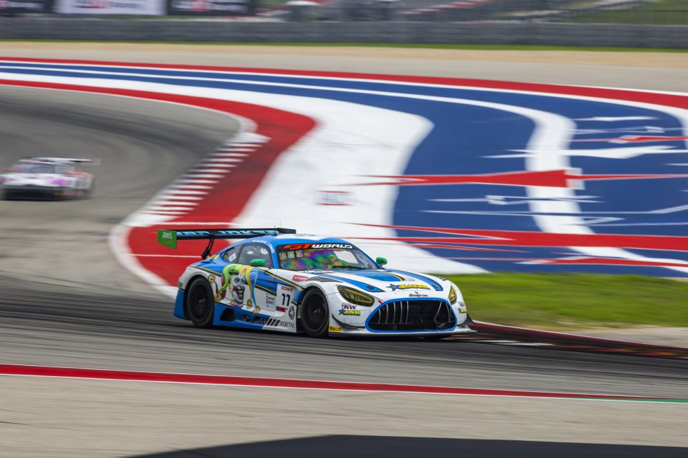 Lone Star Racing secures GTWC America Am-class podium at COTA as Austin and Golan impress on debut and Knox delivers consistent GT America results.