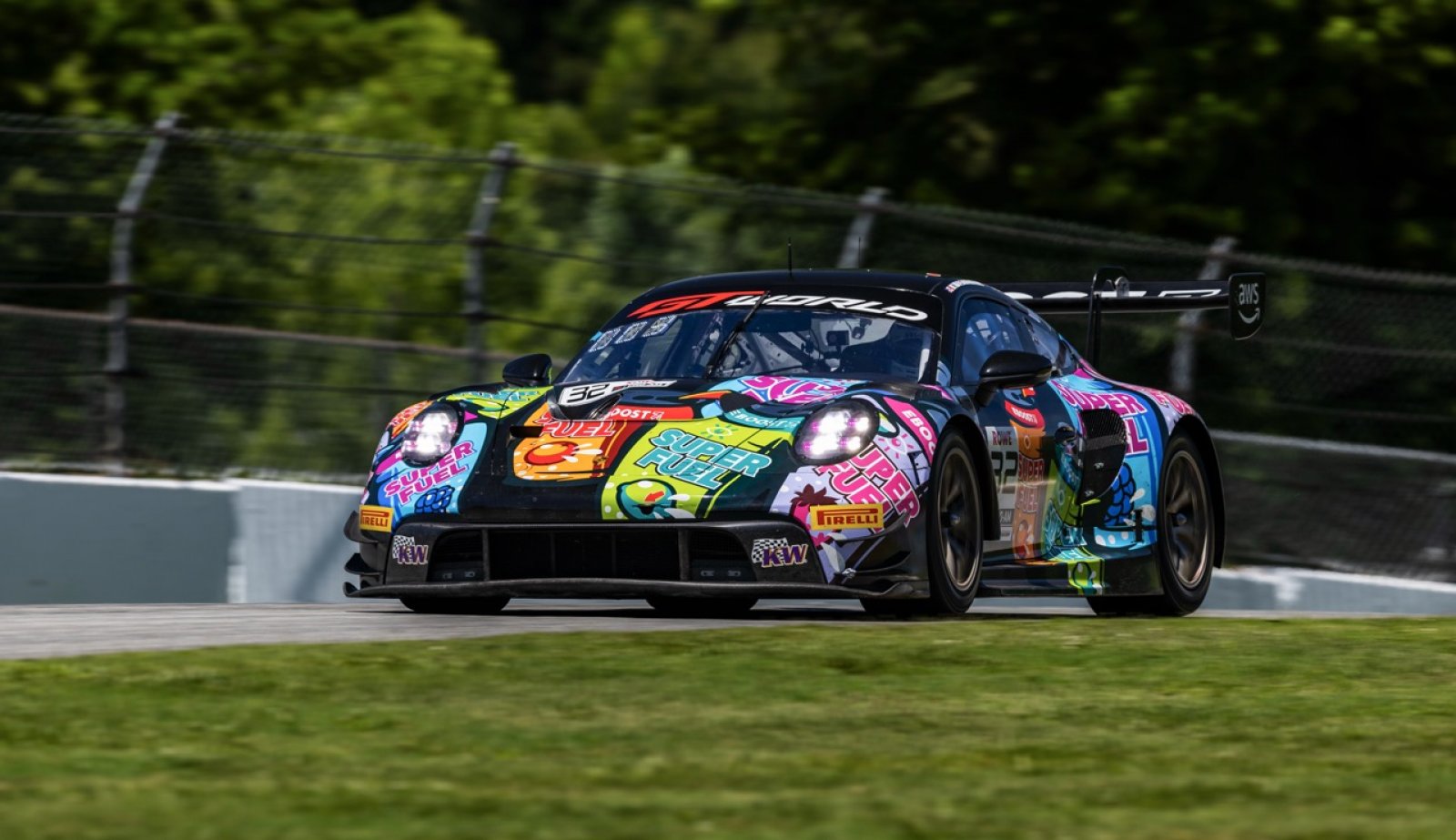 Tom Sargent extends his perfect SRO GT Academy record at Road Atlanta and draws on previous Spa 24 Hours experience.