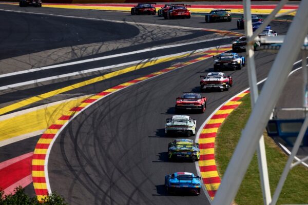 Preining leads 2026 24H Spa into Hour 20 after Lionspeed's undercut, as Ferrari contact drops the #51 and Mercedes-AMG settles into second.