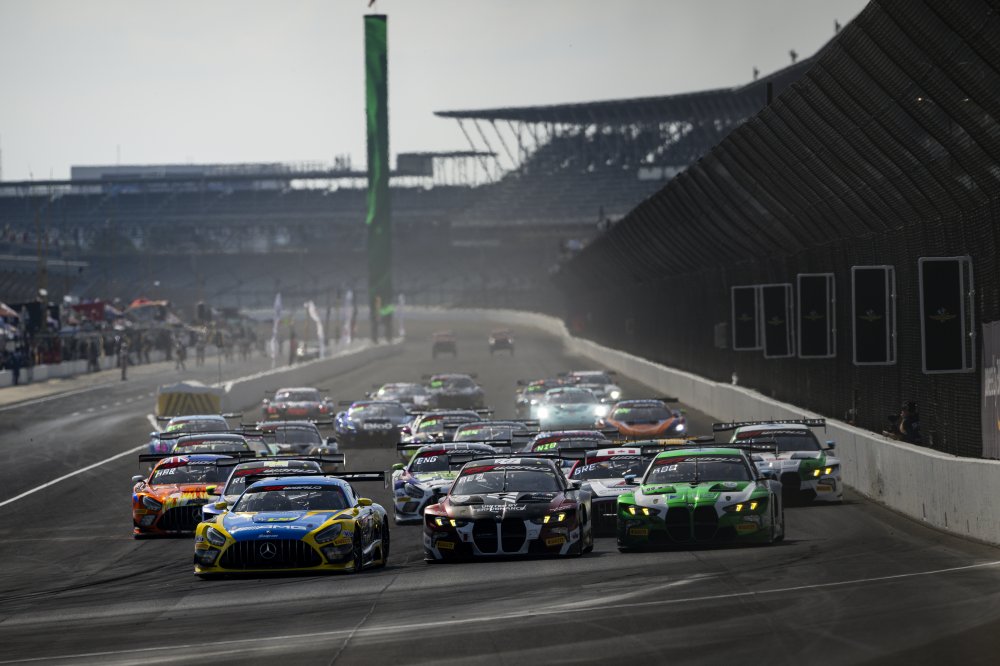 Maro Engel leads Luca Stolz, Maxime Martin and Laurin Heinrich into the 2026 IGTC title decider at the Indianapolis 8 Hour.