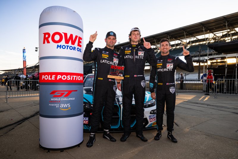 Foley puts Turner Motorsport on Indianapolis 8 Hour pole after a thrilling 0.002s Superpole fight with Güven.