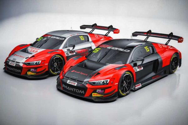 Audi Sport Asia Team Phantom enters two R8 LMS GT3s for 2026 GT World Challenge (GTWC) Asia with Evans, Pato and title defenders.