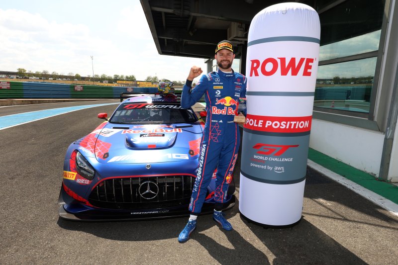 Jules Gounon claims GTWC Europe pole at Magny-Cours as Mercedes-AMG locks out the front row in Qualifying 1