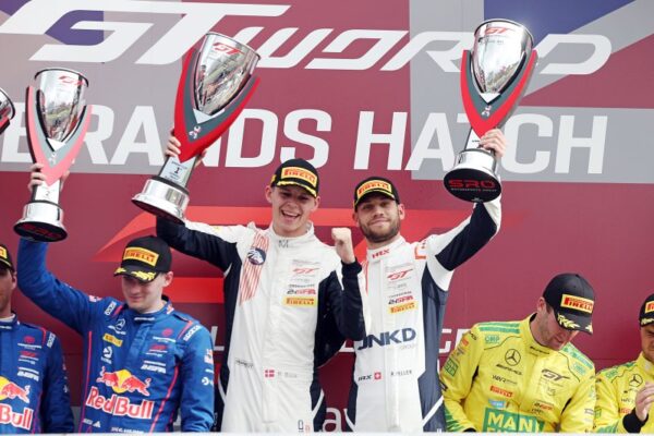 Lionspeed GP win GTWC Europe Sprint Cup Race 2 at Brands Hatch, ahead of Verstappen Racing and Winward Racing.