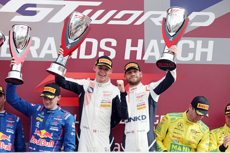 Lionspeed GP win GTWC Europe Sprint Cup Race 2 at Brands Hatch, ahead of Verstappen Racing and Winward Racing.