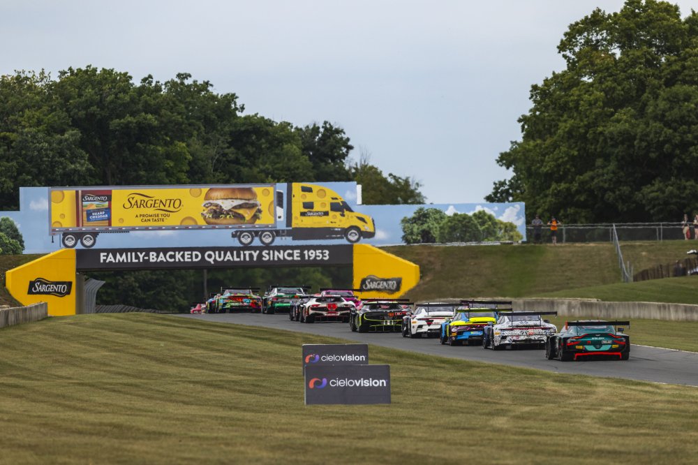 JMF leads GTWC America Pro by four points after Road America, while Wright takes the Pro-Am lead and Mercedes-AMG stays ahead.
