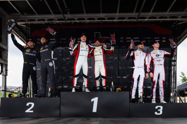 JMF Motorsports secure second Pro-class win at COTA despite penalties as 2026 GTWC America title fight intensifies.