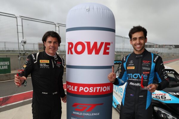 Tigani Motorsport shines at The Bend as Ojeda and Pires claim 2026 GTWC Australia Rowe Pole Position awards in Qualifying.