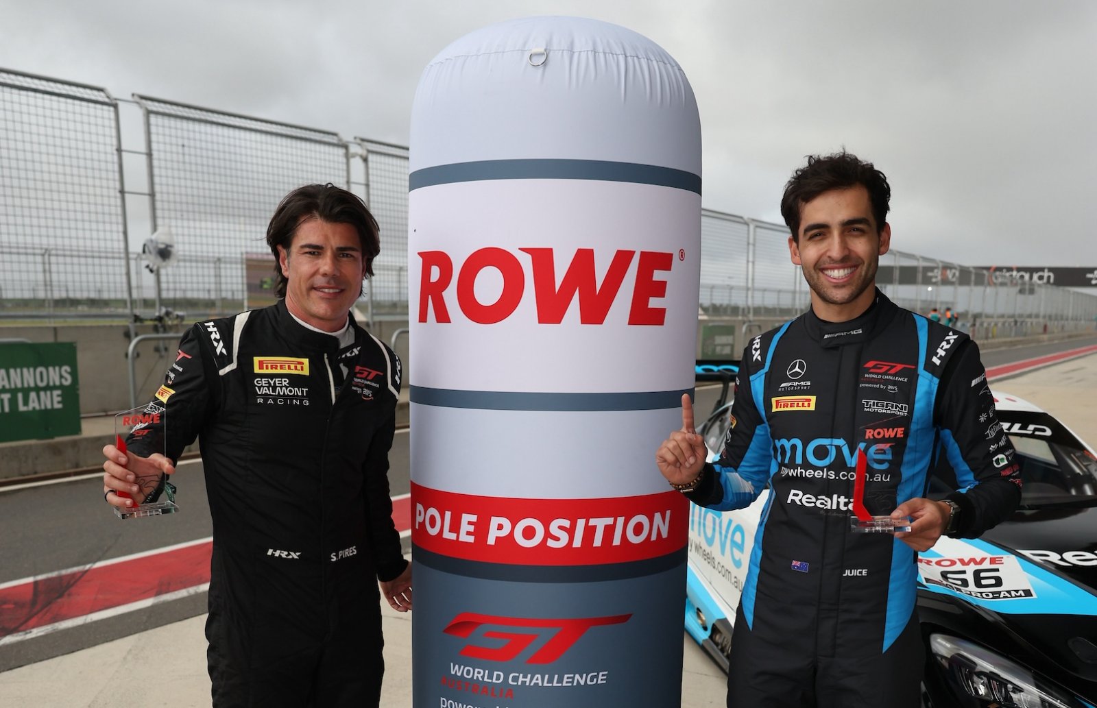 Tigani Motorsport shines at The Bend as Ojeda and Pires claim 2026 GTWC Australia Rowe Pole Position awards in Qualifying.