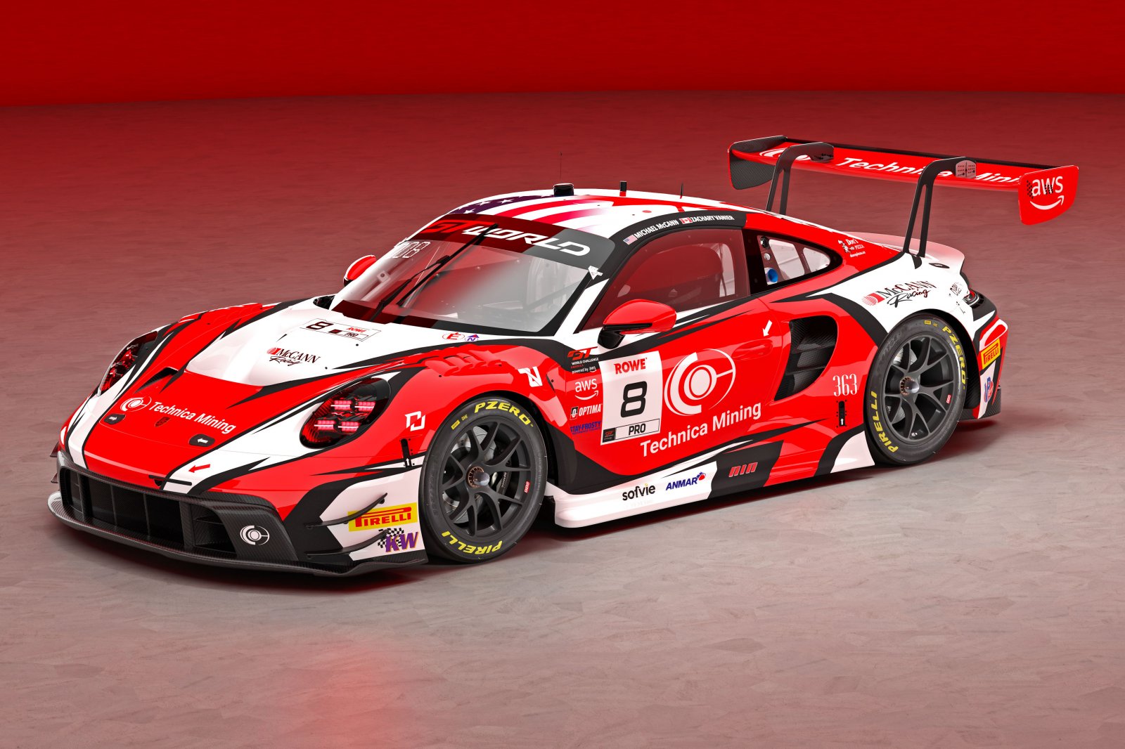 McCann and Vanier step into GTWC America GT3 Pro class in 2026 with McCann Racing and the Porsche 911 GT3 R.