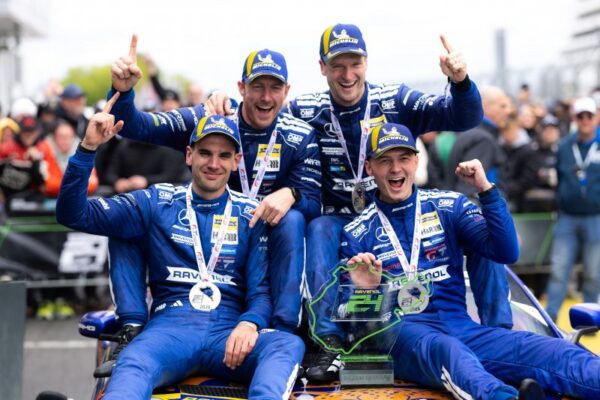 Winward Mercedes wins Nürburgring 24 Hours after late driveshaft failure denies Verstappen Racing victory on debut.
