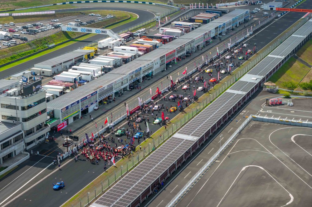 Audi sweeps both GTWC Asia races at Okayama as Lu Wei turns a four-point deficit into a 22-point championship advantage.