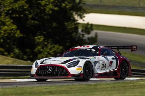 JMF Motorsports expands its GTWC America lead at Barber as Stephens, Grenier and Mercedes-AMG prepare for the Indianapolis finale.