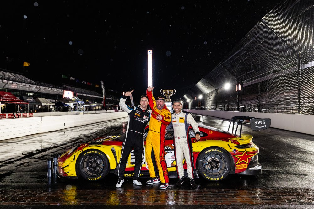 Washington, Pera and Güven reflect on the historic Indianapolis 8 Hour victory of GMG Racing, Pro-Am titles and Porsche's 2026 IGTC success.