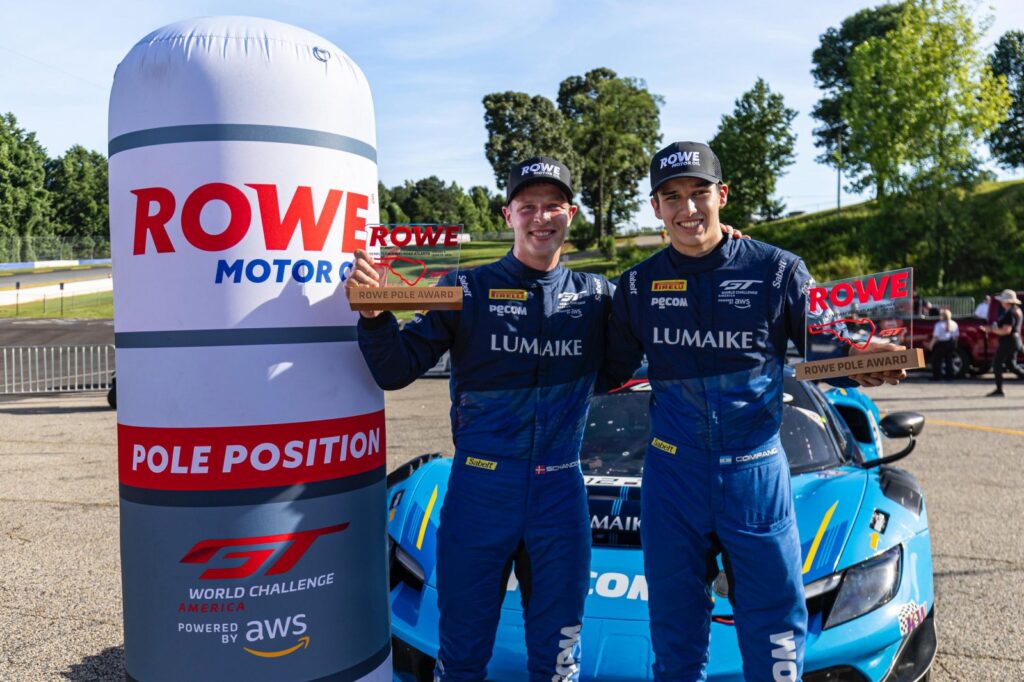 JMF Motorsports claimed the Road Atlanta overall win, while AF Corse USA took its first Pro victory of the 2026 GTWC America season.