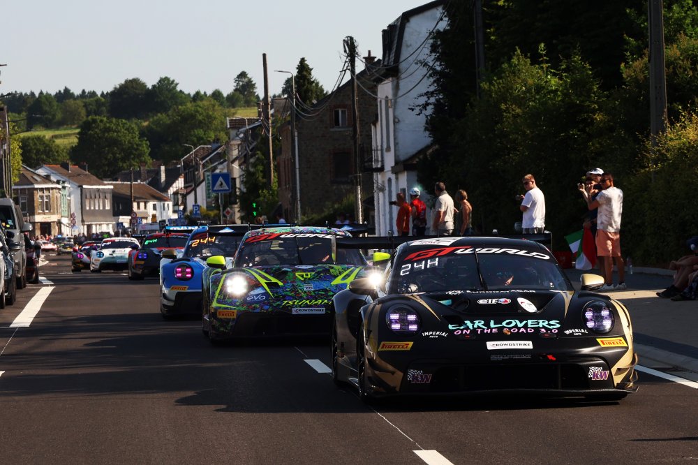 2026 CrowdStrike 24 Hours of Spa entry list: 69 GT3 cars, 10 manufacturers and five classes set for Spa-Francorchamps in Belgium.