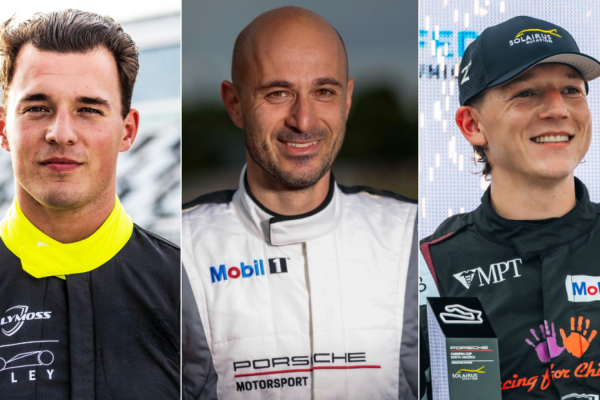 Kellymoss confirms van Berlo, Kern and Jeansonne for its three-car Porsche Pro-Am IGTC line-up for the 2026 Indianapolis 8 Hour finale.