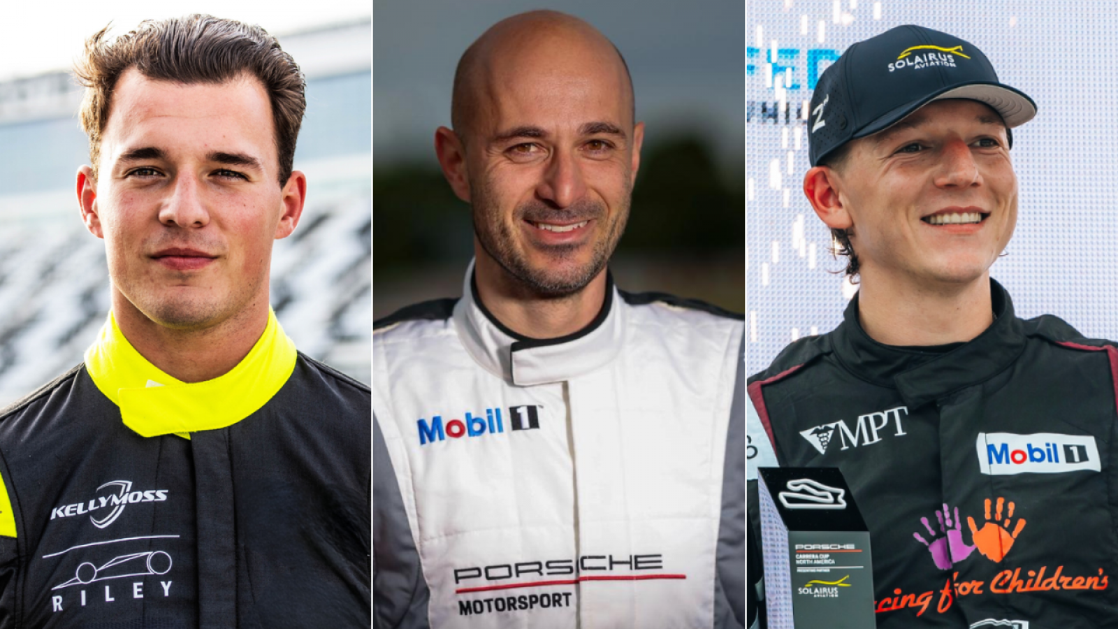 Kellymoss confirms van Berlo, Kern and Jeansonne for its three-car Porsche Pro-Am IGTC line-up for the 2026 Indianapolis 8 Hour finale.