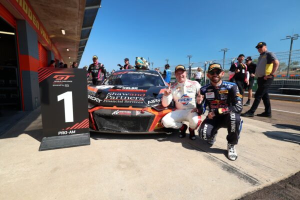 Feeney and Schumacher win GTWC Australia Hidden Valley Race 2 as Wood and Brooks recover to second and Buchan earns maiden podium.