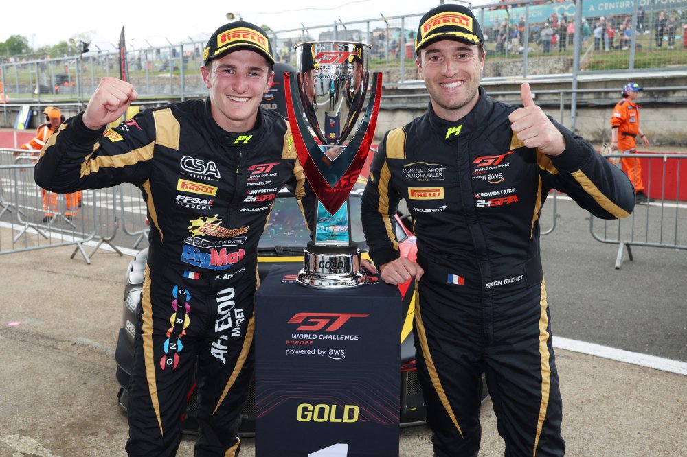2026 GTWC Europe standings after Brands Hatch as Winward Racing leads overall and Sprint Cup battles reshape the title fight.