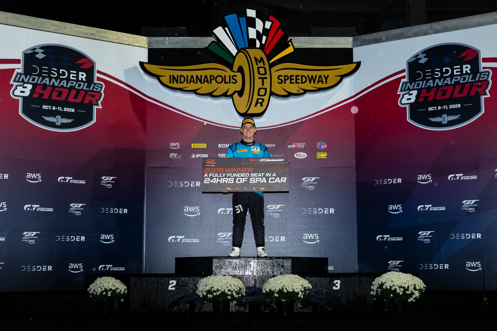 Ryan Yardley claims GTWC America's SRO GT Academy prize, earning a funded 2027 24 Hours of Spa GT3 seat alongside Jarrod Waberski.