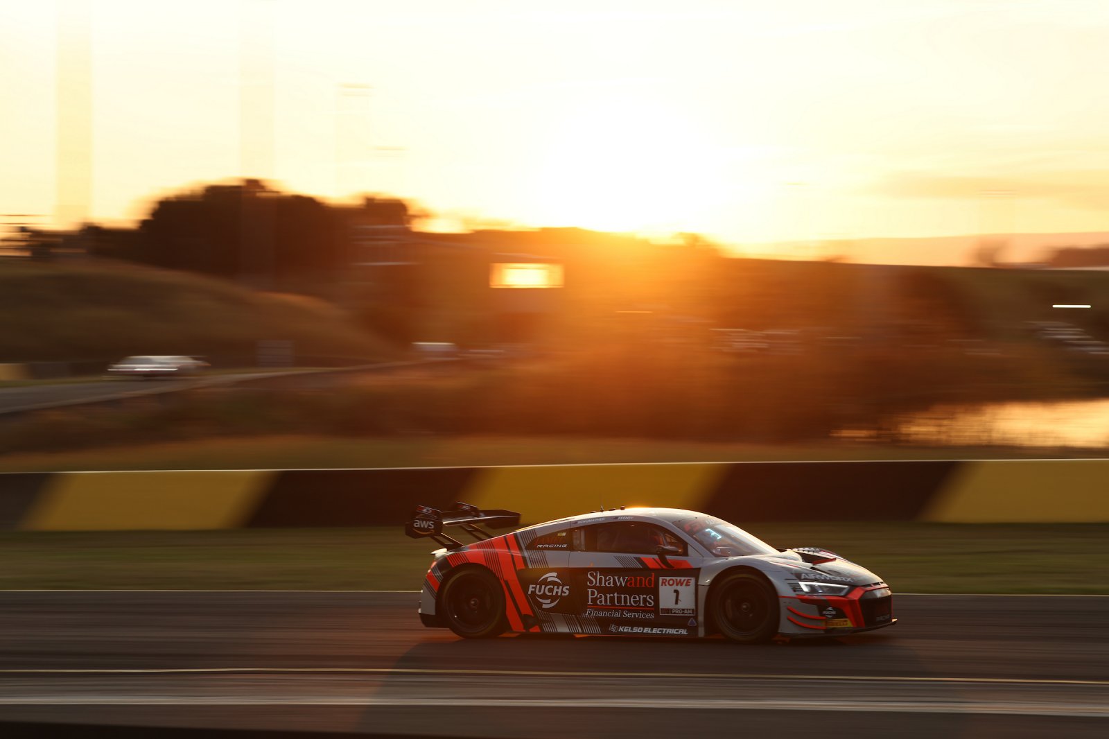 Feeney and Schumacher set the GTWC Australia Sydney Friday benchmark after Ojeda and Lucchitti and Hobson topped earlier practice.