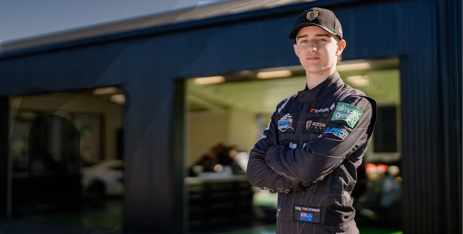 Toby McCormack will join Rodin Motorsport for CTFROT 2027, targeting podiums and the Trans-Tasman Cup in his first year.