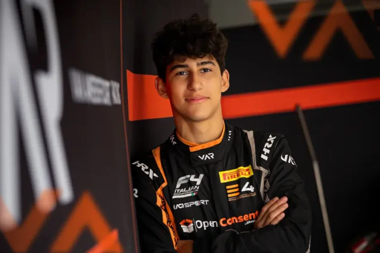Pedro Lima joins Van Amersfoort Racing's 2027 FIA FREC line-up stepping up from Formula 4 after his first season racing in Europe.