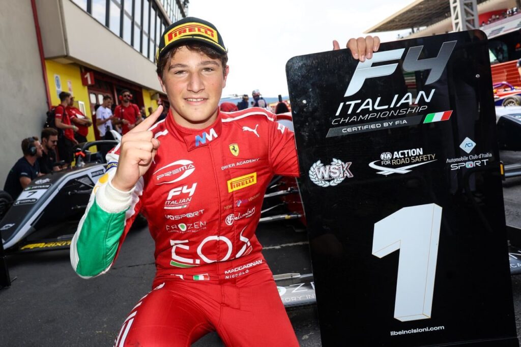 Kenzo Craigie wins the Mugello Final as Luka Sammalisto retains the 2026 Italian F4 lead after four different winners emerge in Round 4.