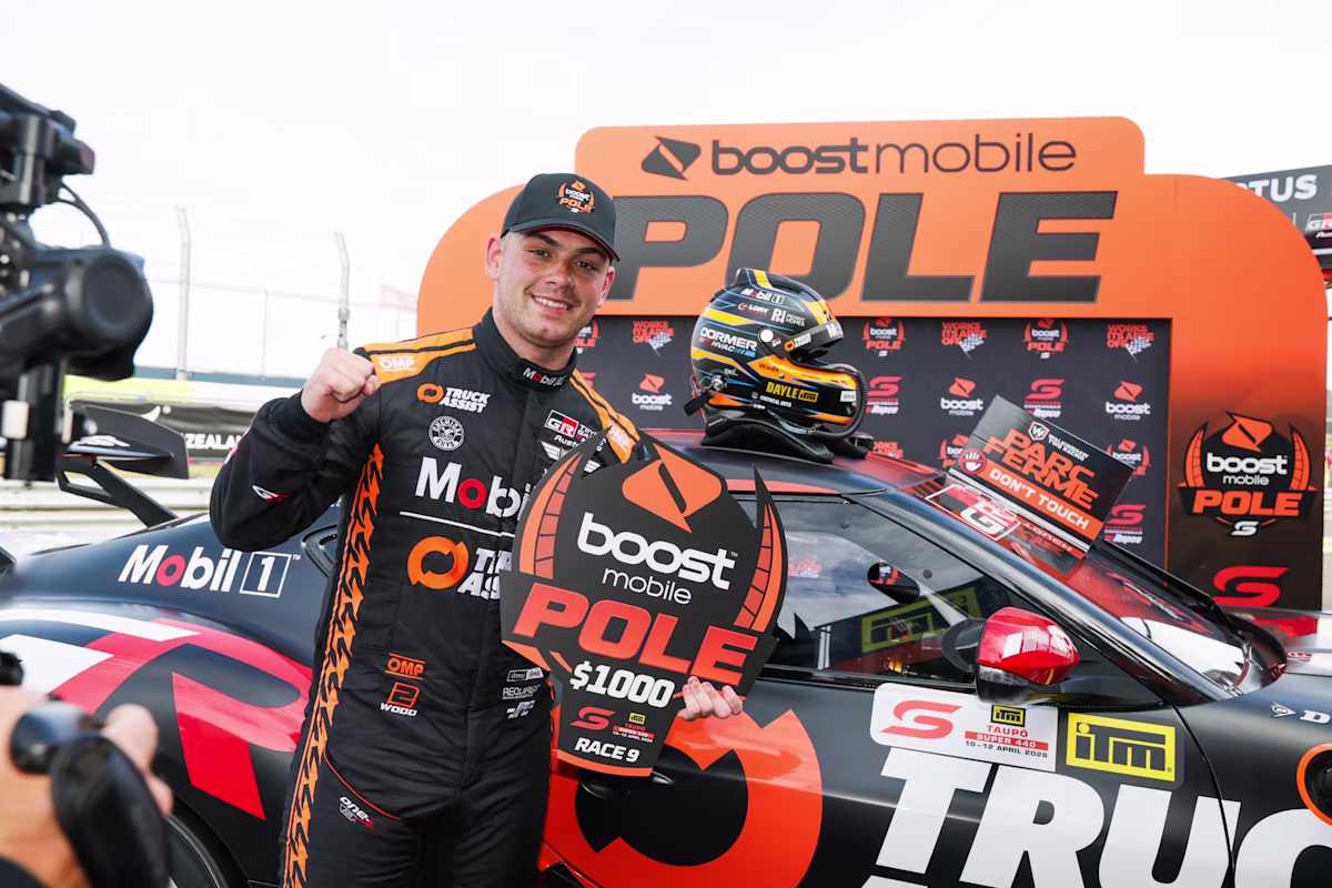 Brodie Kostecki and Ryan Wood secure Pole positions in Qualifying at the 2026 ITM Taupō 440 Sprint