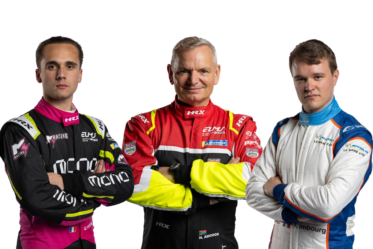 M Racing confirms its 2026 ELMS entry with Imbourg, Adcock and Antonel as the LMP3 team targets podiums and race victories ahead.